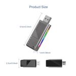 Auto si Moto - Electronice auto - Multimedia auto - Adaptor wireless CarPlay & Android Auto 2-in-1 ZYTEQ®️ A3714, iOS 10+/Android 11+, WiFi 5GHz, Plug-and-Play, gri - Infinity.ro