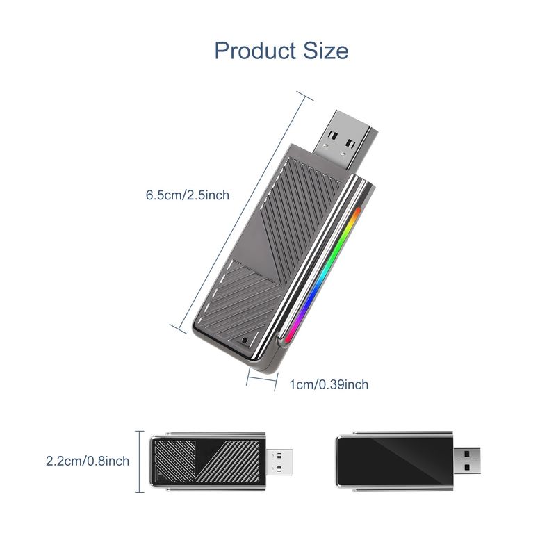 Auto si Moto - Electronice auto - Multimedia auto - Adaptor wireless CarPlay & Android Auto 2-in-1 ZYTEQ®️ A3714, iOS 10+/Android 11+, WiFi 5GHz, Plug-and-Play, gri - Infinity.ro