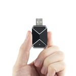 Auto si Moto - Electronice auto - Multimedia auto - Adaptor wireless CarPlay & Android Auto 2-in-1 ZYTEQ®️ C11, iOS 10+/Android 11+, WiFi 5GHz, Plug-and-Play, negru - Infinity.ro