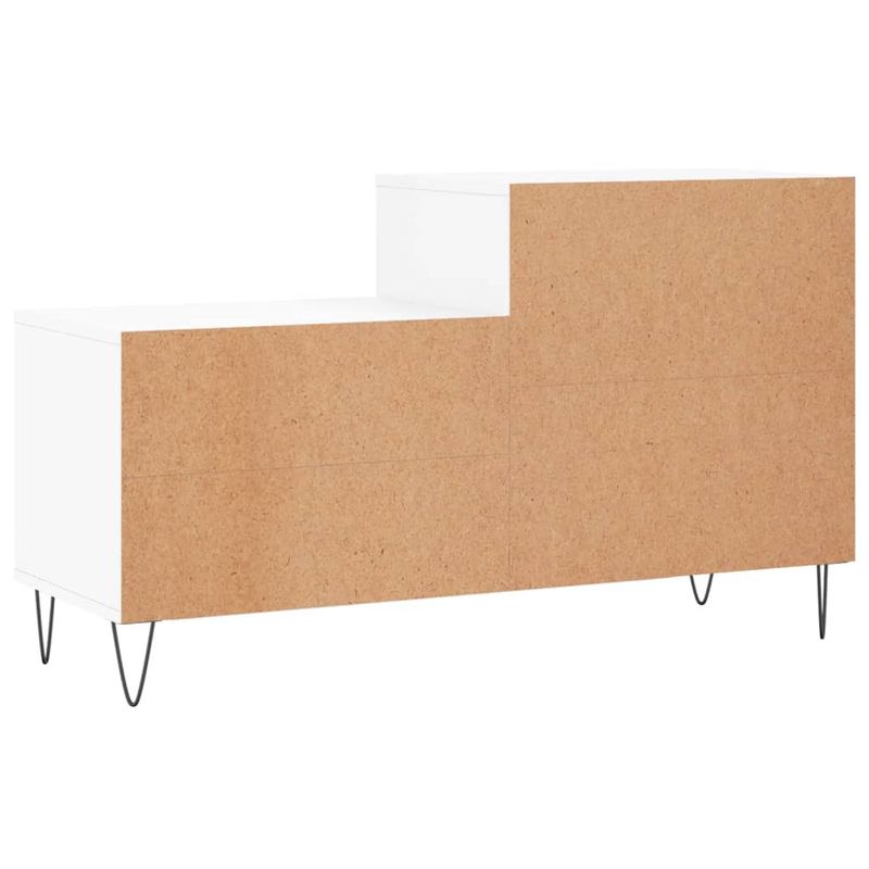 Casa si Gradina - Mobilier - Organizare si depozitare - Organizator incaltaminte - Pantofar, alb extralucios, 102x36x60 cm, lemn compozit - Infinity.ro