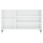 Casa si Gradina - Mobilier - Organizare si depozitare - Organizator incaltaminte - Pantofar, alb extralucios, 102x36x60 cm, lemn compozit - Infinity.ro