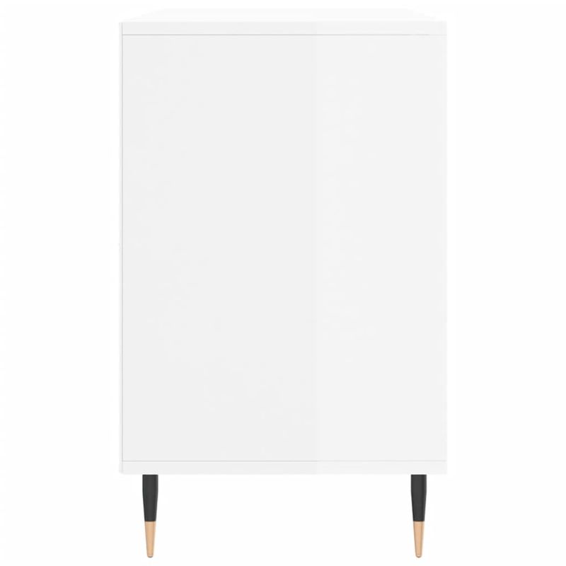 Casa si Gradina - Mobilier - Organizare si depozitare - Organizator incaltaminte - Pantofar, alb extralucios, 102x36x60 cm, lemn compozit - Infinity.ro