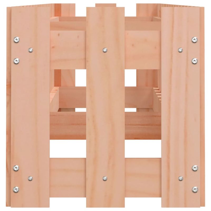 Casa si Gradina - Gradinarit si plante - Plante si ghivece - Ghivece si suporturi - Pat inaltat gradina cu design gard 200x30x30 cm lemn douglas - Infinity.ro