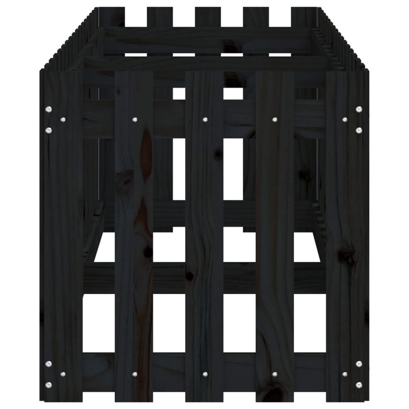 Casa si Gradina - Gradinarit si plante - Plante si ghivece - Ghivece si suporturi - Pat inaltat gradina design gard 200x50x50 cm lemn impregnat pin - Infinity.ro