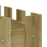 Casa si Gradina - Gradinarit si plante - Plante si ghivece - Ghivece si suporturi - Pat inaltat gradina design gard 150x50x50 cm lemn impregnat pin - Infinity.ro