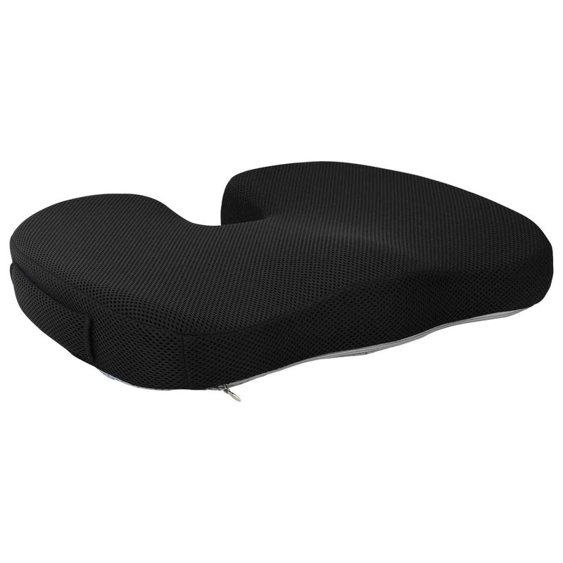 Casa si Gradina - Textile si covoare - Perne si pilote - Perne - Perna cu perna Negru 46 x 38 x 8 cm Plasa - Infinity.ro