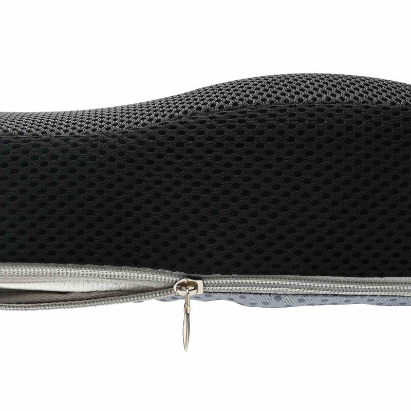 Casa si Gradina - Textile si covoare - Perne si pilote - Perne - Perna cu perna Negru 46 x 38 x 8 cm Plasa - Infinity.ro