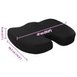Casa si Gradina - Textile si covoare - Perne si pilote - Perne - Perna cu perna Negru 46 x 38 x 8 cm Plasa - Infinity.ro