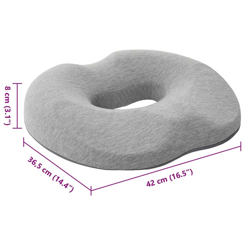 Casa si Gradina - Textile si covoare - Perne si pilote - Perne - Perna cu perna Gri deschis 42 x 37 x 8 cm Bumbac - Infinity.ro