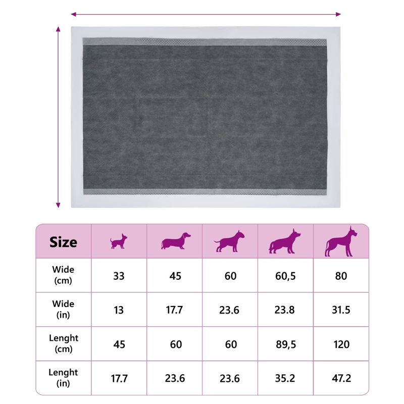 Petshop - Ingrijire si Igiena - Asternuturi si substraturi - Asternuturi igienice - Patura de antrenament pentru animale de companie Simplu 100 pcs - Infinity.ro