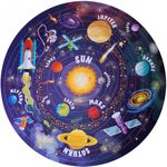 Jucarii, Copii si Bebe - Jucarii si jocuri - Jocuri si puzzle - Puzzle - Puzzle circular, Apli, tema Sistemul Solar, 48 piese, 50 cm - Infinity.ro