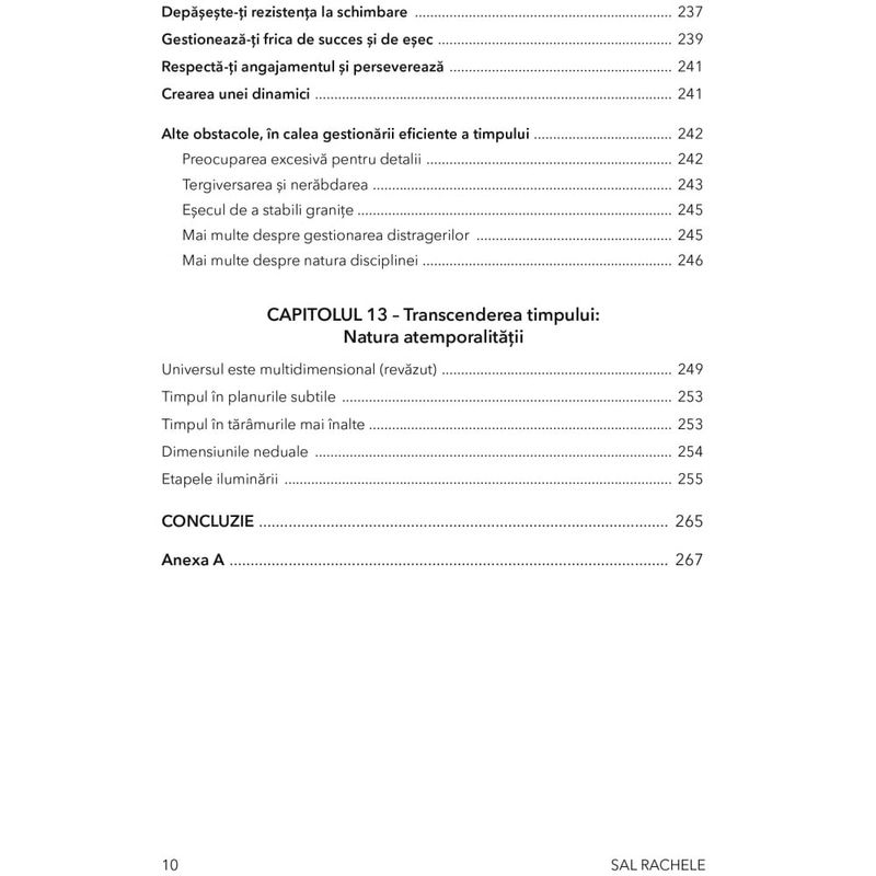 Carti si Birotica - Carti - Stiinte sociale si politica - Misterul timpului - Sal Rachele - Infinity.ro