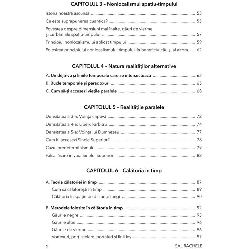 Carti si Birotica - Carti - Stiinte sociale si politica - Misterul timpului - Sal Rachele - Infinity.ro