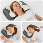 Casa si Gradina - Textile si covoare - Perne si pilote - Perne - Perna cu perna Alb 60 x 37 x 13 cm Poliester - Infinity.ro