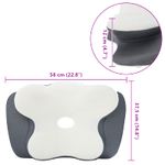 Casa si Gradina - Textile si covoare - Perne si pilote - Perne - Perna cu perna Alb 60 x 37 x 13 cm Poliester - Infinity.ro