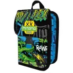 Carti si Birotica - Rechizite - Penare - Penar echipat Mitama 1 compartiment 2 clapete design dinozaur - Infinity.ro