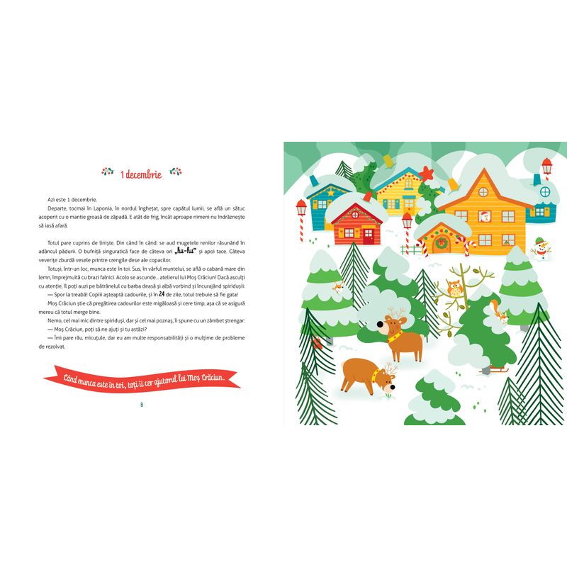 Carti si Birotica - Carti - Carti pentru copii - Basme si povesti - Mos Craciun in misiune , Aurore Meyer - Infinity.ro