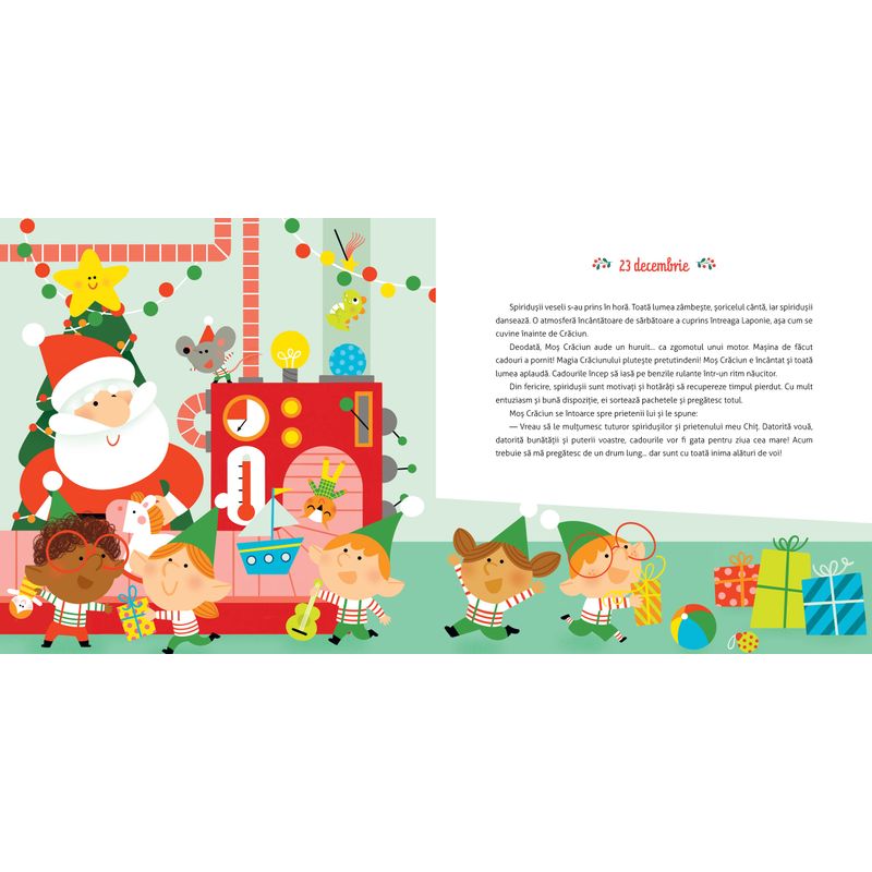 Carti si Birotica - Carti - Carti pentru copii - Basme si povesti - Mos Craciun in misiune , Aurore Meyer - Infinity.ro