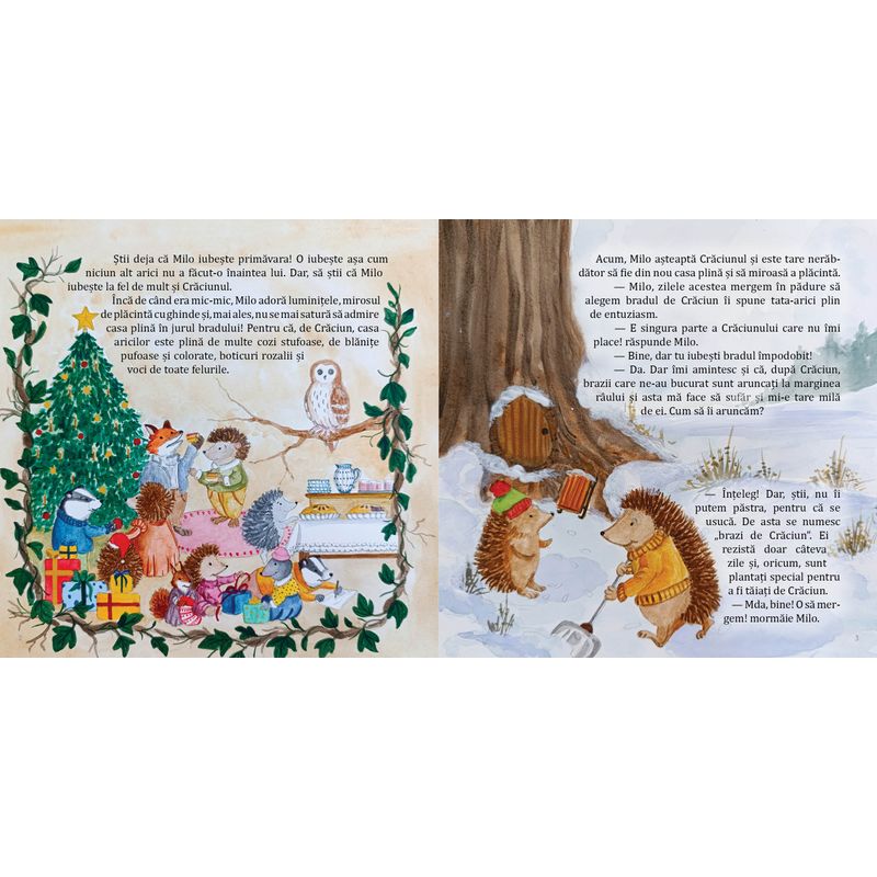 Carti si Birotica - Carti - Carti pentru copii - Basme si povesti - Craciunul lui Milo, Monica Mereuta - Infinity.ro