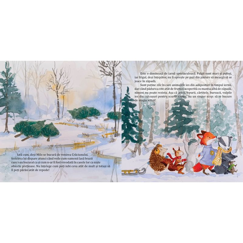Carti si Birotica - Carti - Carti pentru copii - Basme si povesti - Craciunul lui Milo, Monica Mereuta - Infinity.ro