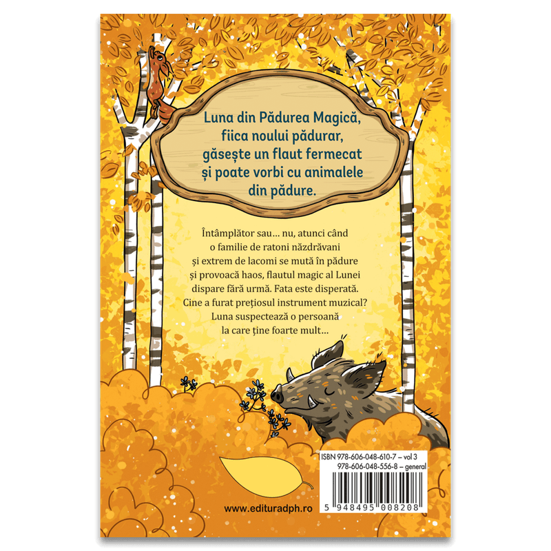 Carti si Birotica - Carti - Carti pentru copii - Basme si povesti - Luna si padurea magica, vol 3. Ratonii in cautarea unei case, Usch Luhn - Infinity.ro