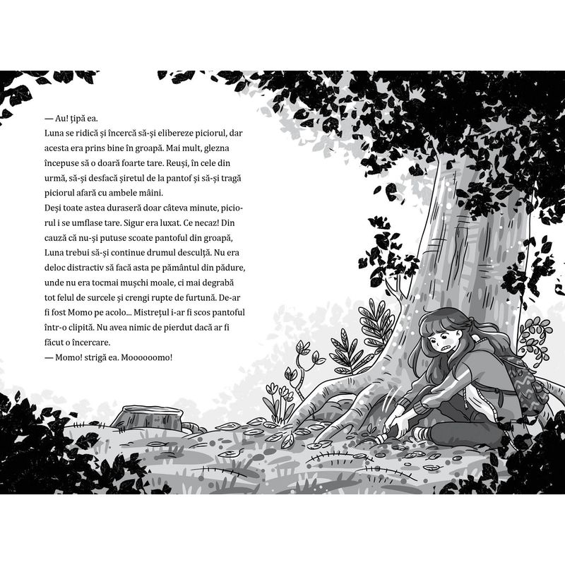 Carti si Birotica - Carti - Carti pentru copii - Basme si povesti - Luna si Padurea Magica Vol 2. Un secret in gherute de pisica, Usch Luhn - Infinity.ro