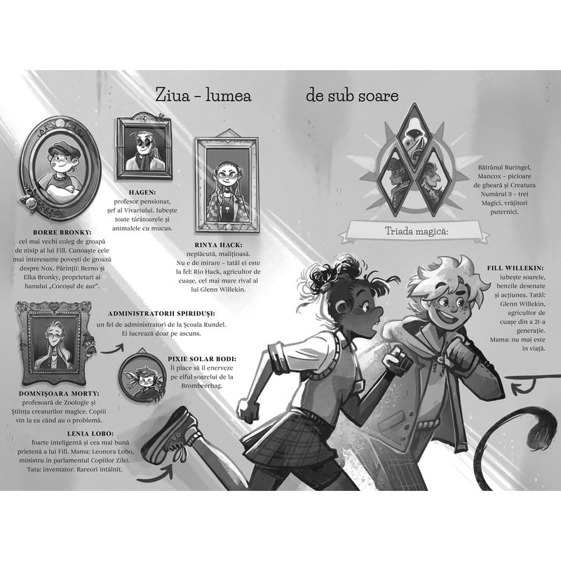 Carti si Birotica - Carti - Carti pentru copii - Basme si povesti - Misterul din NOX, Claudia Scharf - Infinity.ro