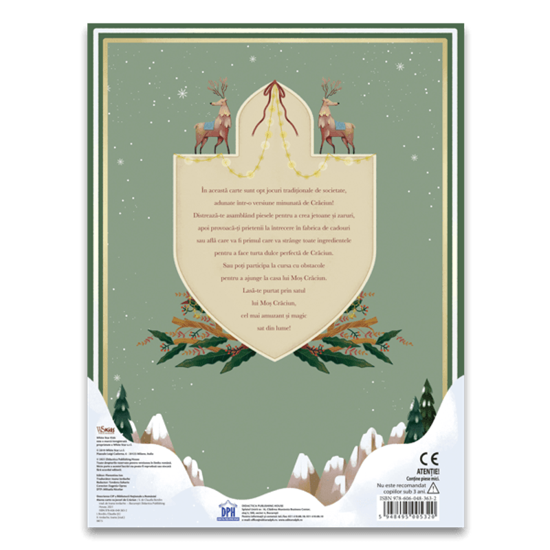 Carti si Birotica - Carti - Carti pentru copii - Basme si povesti - Marea carte cu jocuri de Craciun - Infinity.ro
