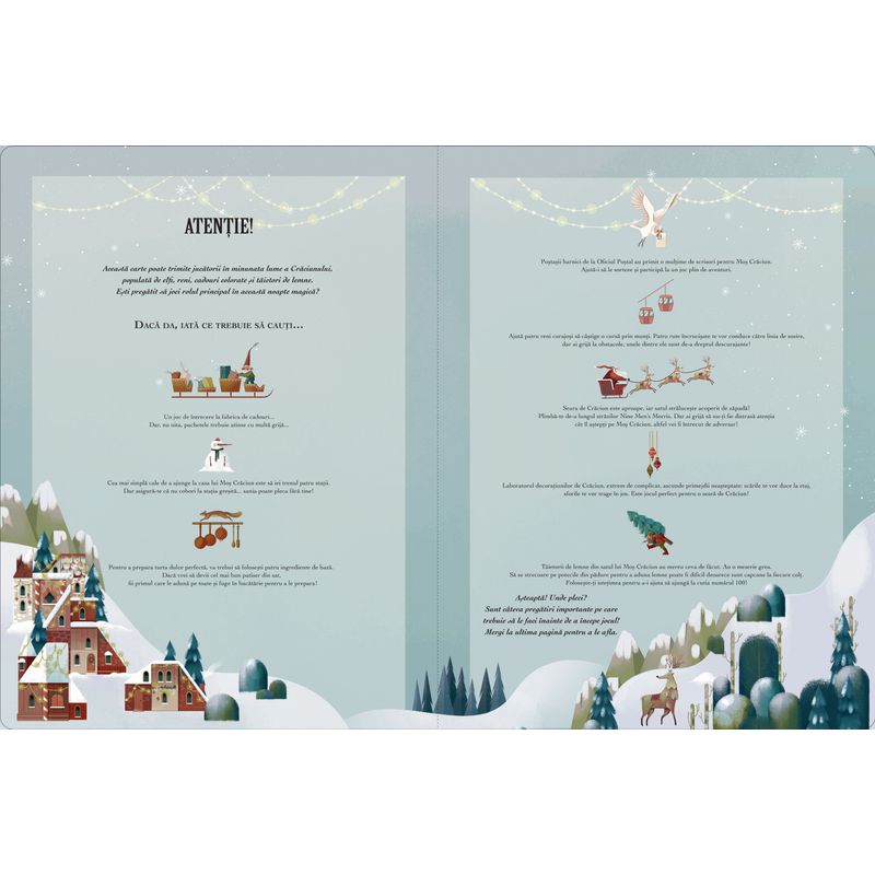 Carti si Birotica - Carti - Carti pentru copii - Basme si povesti - Marea carte cu jocuri de Craciun - Infinity.ro