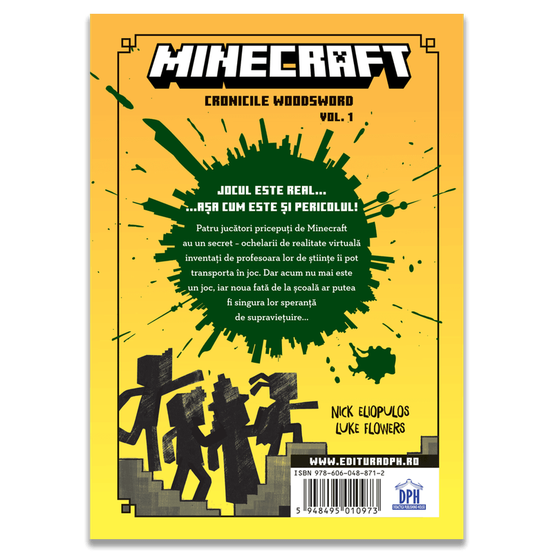 Carti si Birotica - Carti - Carti pentru copii - Basme si povesti - Minecraft ? Cronicile Woodsword - vol 1: Lumea jocului, Nick Eliopulos & Luke Flowers - Infinity.ro