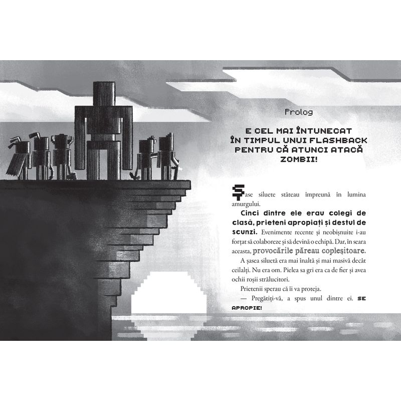 Carti si Birotica - Carti - Carti pentru copii - Basme si povesti - Minecraft - Cronicile Woodsword - vol 2: Noaptea liliecilor, Nick Eliopulos & Luke Flowers - Infinity.ro