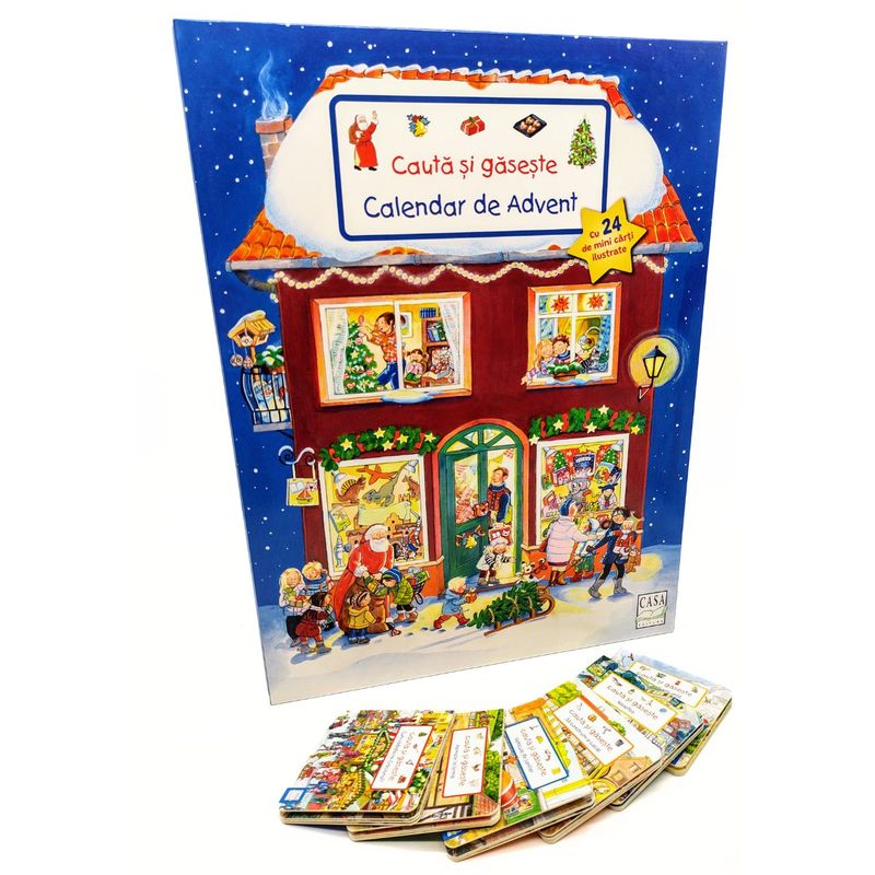 Carti si Birotica - Carti - Carti pentru copii - Basme si povesti - Cauta si gaseste - Calendar de Advent, Zora - Infinity.ro