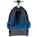 Carti si Birotica - Rechizite - Rucsacuri si genti scolare - Ghiozdan Tip Troler, St.Right, Roti de Silicon, Impermeabil, Colectia Space Moon, TB01, 44x32x25cm - Infinity.ro