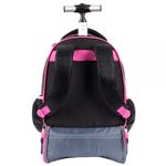 Carti si Birotica - Rechizite - Rucsacuri si genti scolare - Ghiozdan cu troler Majewski Gama St. Right, colectia Black Glitter 2024, TB01 - Infinity.ro