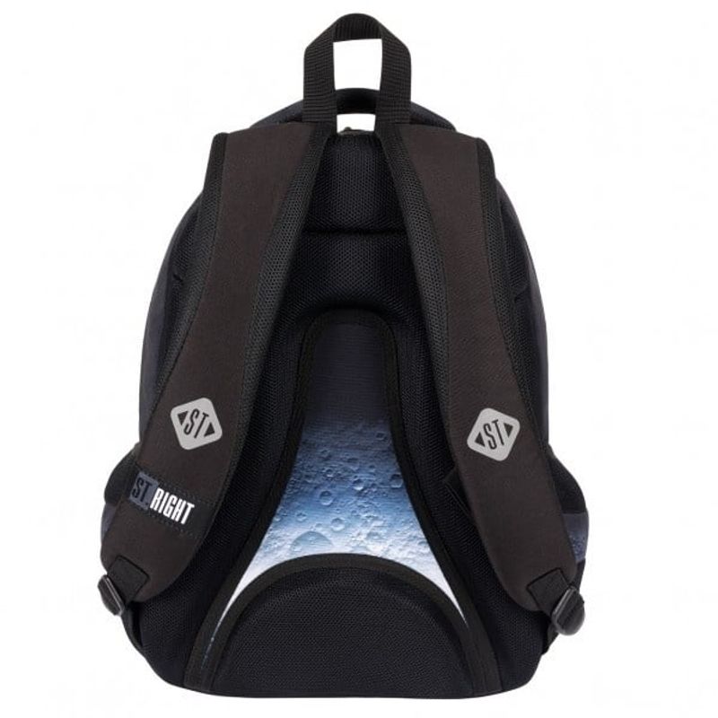 Carti si Birotica - Rechizite - Rucsacuri si genti scolare - Ghiozdan BP07 ST Right Moon Surface 4 compartimente 42x30x20 - Infinity.ro