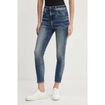 Fashion, accesorii si bijuterii - Femei - Imbracaminte femei - Pantaloni femei - Blugi dama skinny Diesel cu talie inalta Slandy W30-L30 US Albastru Denim - Infinity.ro