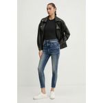 Fashion, accesorii si bijuterii - Femei - Imbracaminte femei - Pantaloni femei - Blugi dama skinny Diesel cu talie inalta Slandy W30-L30 US Albastru Denim - Infinity.ro
