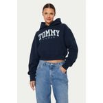 Fashion, accesorii si bijuterii - Femei - Imbracaminte femei - Hanorace femei - Hanorac dama Tommy Jeans Varsity DW0DW19291 M INTL Bleumarin - Infinity.ro