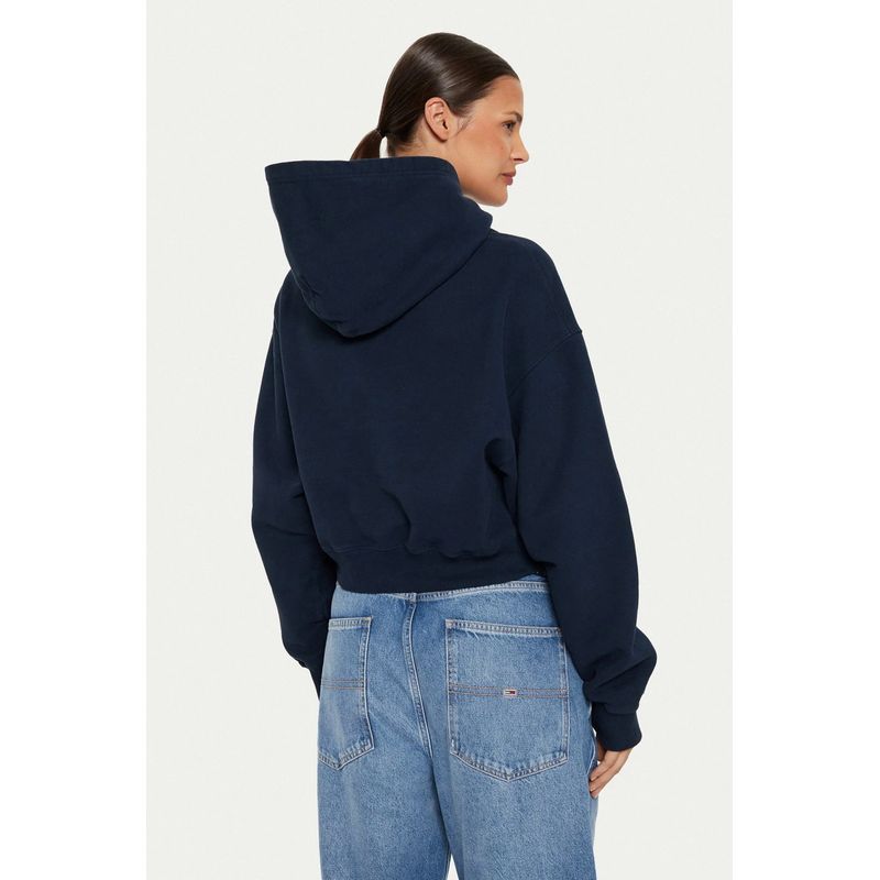 Fashion, accesorii si bijuterii - Femei - Imbracaminte femei - Hanorace femei - Hanorac dama Tommy Jeans Varsity DW0DW19291 M INTL Bleumarin - Infinity.ro