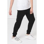 Fashion, accesorii si bijuterii - Barbati - Imbracaminte - Pantaloni barbati - Pantaloni de trening Karl Lagerfeld cu banda in talie cu snur de ajustare Negru M INTL - Infinity.ro