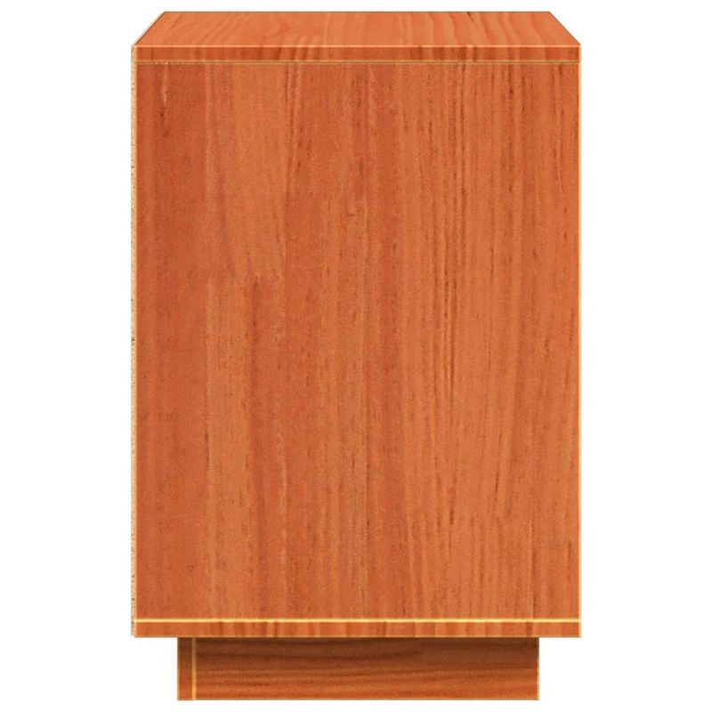 Casa si Gradina - Mobilier - Comode si corpuri - Noptiere - Dulap de noapte cu sertar 2 pcs Maroniu cerat 60 x 34 x 51 cm - Infinity.ro