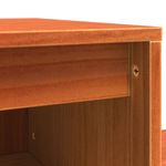 Casa si Gradina - Mobilier - Comode si corpuri - Noptiere - Dulap de noapte cu sertar 2 pcs Maroniu cerat 60 x 34 x 51 cm - Infinity.ro