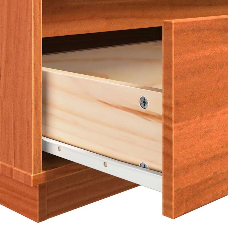 Casa si Gradina - Mobilier - Comode si corpuri - Noptiere - Dulap de noapte cu sertar 2 pcs Maroniu cerat 60 x 34 x 51 cm - Infinity.ro
