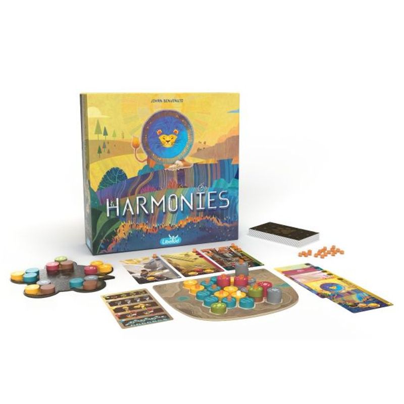 Jucarii, Copii si Bebe - Jucarii si jocuri - Jocuri si puzzle - Jocuri de societate - Harmonies – Joc de Constructie a Habitatelor si Animale (RO) - Infinity.ro