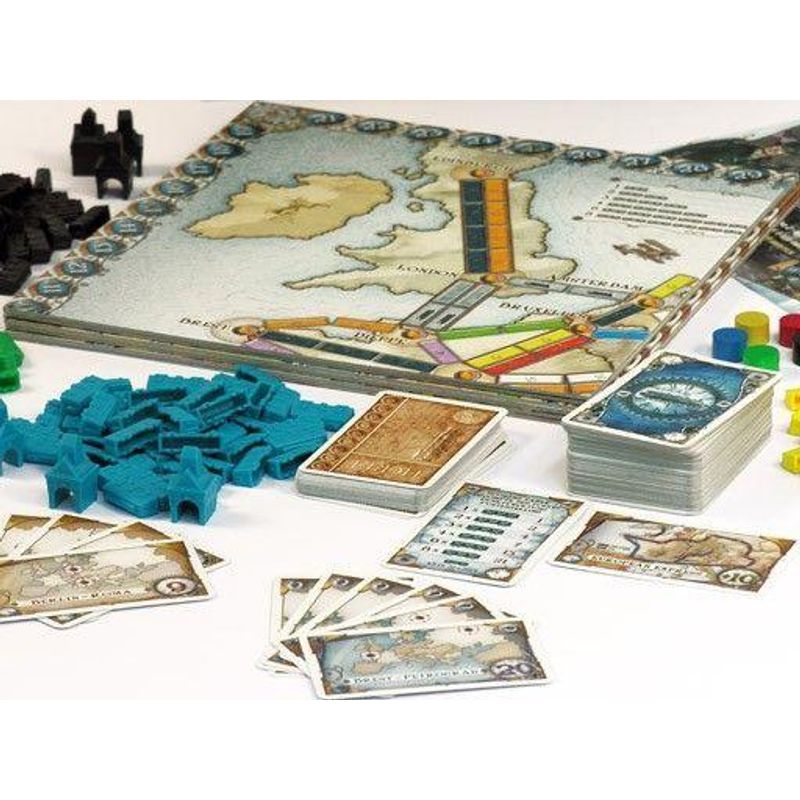 Jucarii, Copii si Bebe - Jucarii si jocuri - Jocuri si puzzle - Jocuri de societate - Ticket to Ride Europa – Joc de Strategie Feroviara (RO) - Infinity.ro