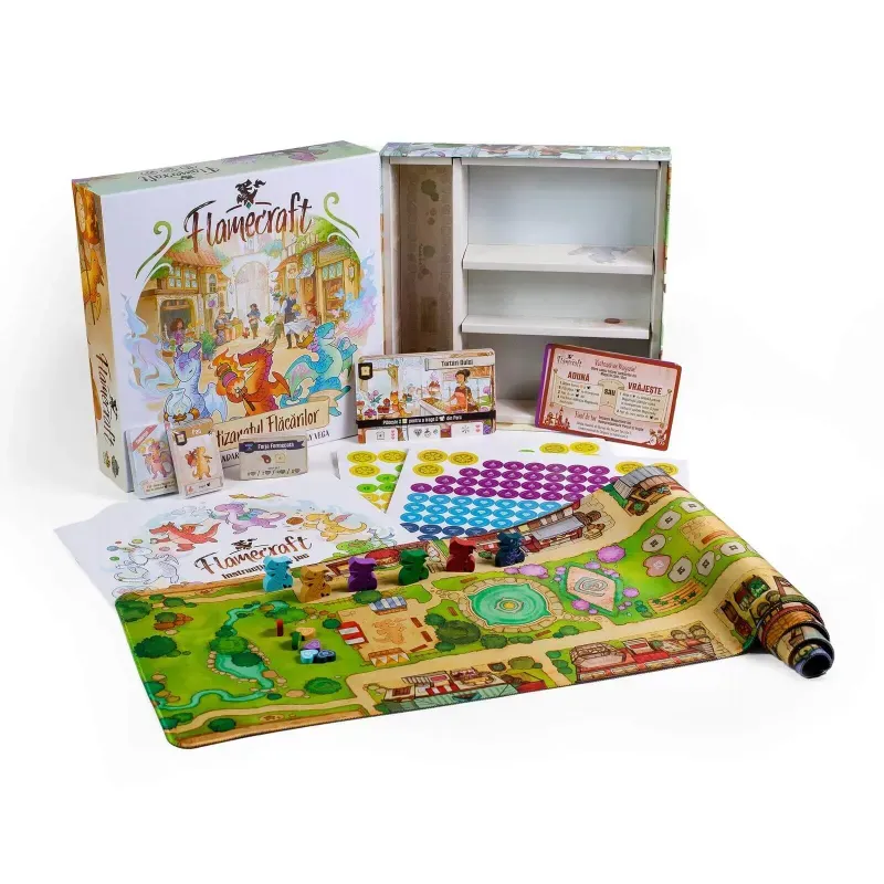 Jucarii, Copii si Bebe - Jucarii si jocuri - Jocuri si puzzle - Jocuri de societate - Flamecraft (RO) – Joc de strategie cu dragoni - Infinity.ro