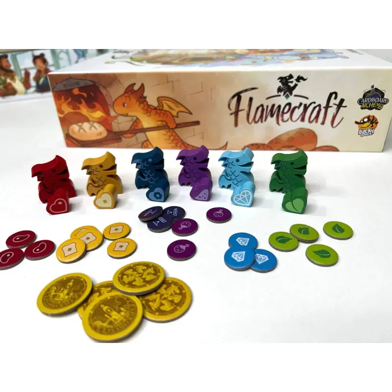 Jucarii, Copii si Bebe - Jucarii si jocuri - Jocuri si puzzle - Jocuri de societate - Flamecraft (RO) – Joc de strategie cu dragoni - Infinity.ro