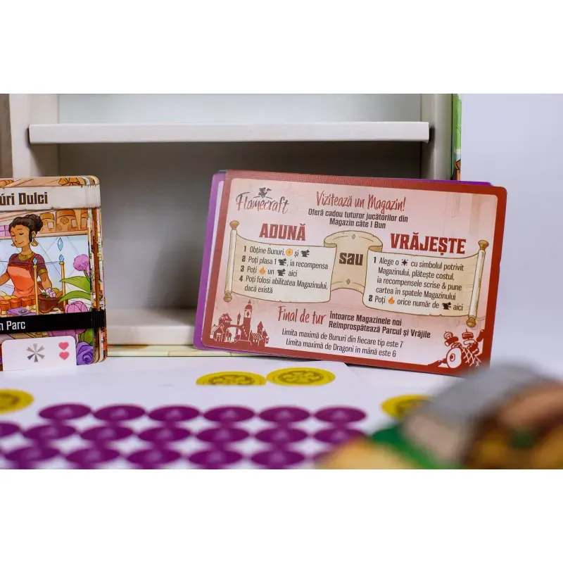 Jucarii, Copii si Bebe - Jucarii si jocuri - Jocuri si puzzle - Jocuri de societate - Flamecraft (RO) – Joc de strategie cu dragoni - Infinity.ro