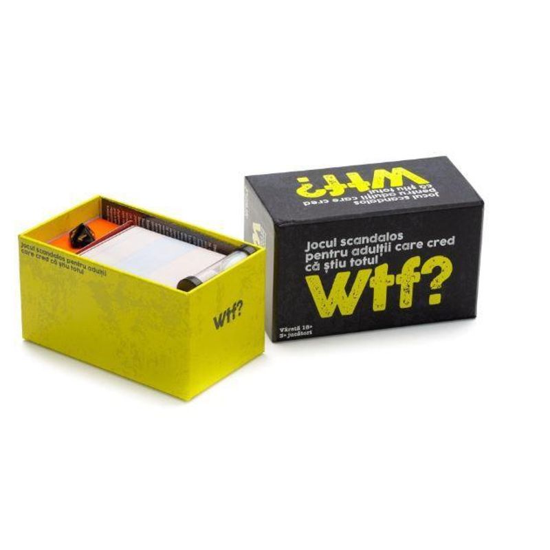 Jucarii, Copii si Bebe - Jucarii si jocuri - Jocuri si puzzle - Jocuri de societate - Joc de societate WTF? - Infinity.ro
