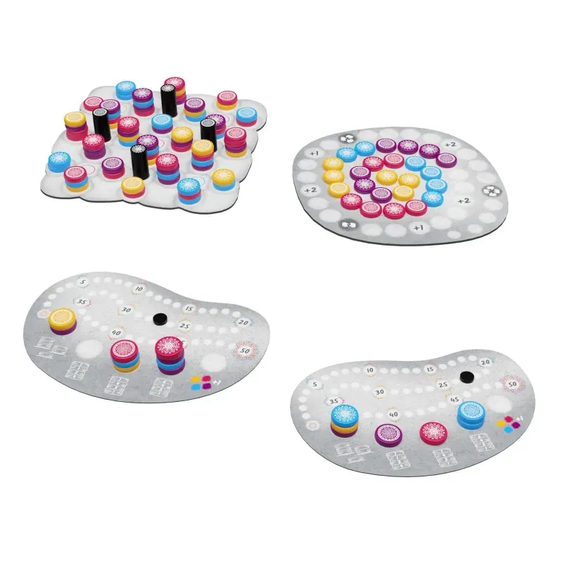 Jucarii, Copii si Bebe - Jucarii si jocuri - Jocuri si puzzle - Jocuri de societate - Mandala Stones – Pietrele Armoniei (RO) – Joc abstract 2–4 jucatori - Infinity.ro